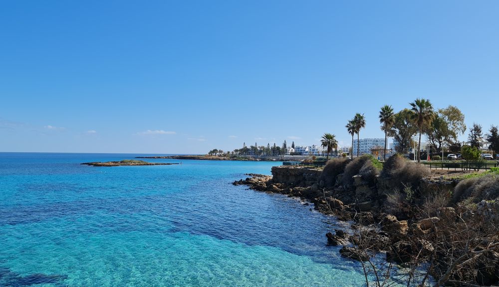 Protaras - plaża - Fig Tree Bay
